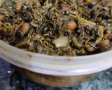 A picture of step 5 of Spinach & Chana curry.
