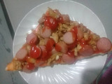 Pizza roti tawar simple