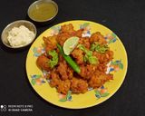 A picture of step 5 of Carrot and corn pakoda.