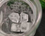 A picture of step 1 of Cucumber mint cooler.