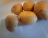 A picture of step 1 of Tater & Squash Mash Sweetened & Roasted w/Pecans.