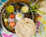 A picture of step 9 of Maharashtrian Traditional Lunch Thali,.