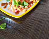 भुजिया चाट (gujiya chaat recipe in Hindi) रेसिपी चरण 3 फोटो