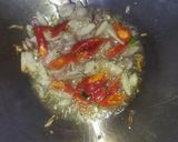 Foto langkah ke 2 dari resep Tumis sawi putih tahu cumi asin.