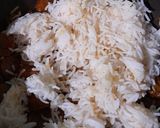 A picture of step 12 of Rajasthani Shahi Gatta Pulao.
