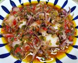 Foto langkah ke 4 dari resep Cumi Laut Pedas.