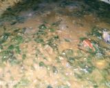 A picture of step 11 of Palak dal.