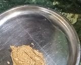 A picture of step 3 of Singhare Ke Ladoo(water chestnuts).