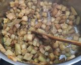 Une image de l'étape 2 de Parmentier aubergine champignons.