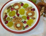 A picture of step 4 of GrapesFigCustard.