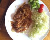 A picture of step 8 of Ginger Pork.