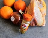 Une image de l'étape 1 de Pintade à l'orange.