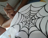 Foto del paso 4 de la receta: Torta de cumpleaños Spider-Man
