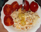 A picture of step 1 of Mixed Mayo Salad.