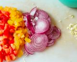 A picture of step 1 of Fried macaroni with a little twist.