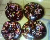Foto langkah ke 10 dari resep Donat cantik ala kadarnya (eggless).