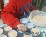 Foto del paso 4 de la receta: Muffins de manzana y avena 🧁🍏