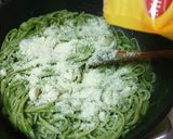 Pas rețetă Linguini cu pesto de mangold 3 fotografie