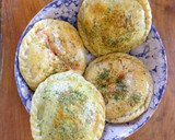 Foto del paso 7 de la receta: Mini-tarta rosa y mini-tarta de espinaca (vegetarianas)