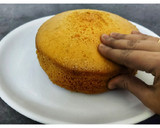 ஓவன் பயன்படுத்தாமல் ஆரஞ்சு கேக்/beginners கேக்(orange cake recipe in tamil) ரெசிபி ஸ்டேப் 9 புகைப்படம்