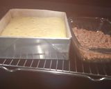 Foto do passo 1 de Bolo com crumble e molho de ginja