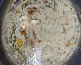 A picture of step 3 of Afghani paneer gravy.