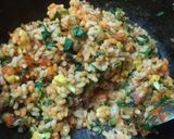 फोडणीचा  भात (  व्हेजिटेबल ब्राऊन राईस) (vegetable brown rice recipe in marathi) रेसिपी स्टेप 3 फोटो 