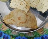 A picture of step 20 of Rajasthani Thali Ker Sangri Sabji Jodhpuri Aloo with Dal Paratha Chutney and Papad (Lunch Thali).