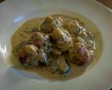 Foto del paso 7 de la receta: Albóndigas de pollo con champiñones en salsa
