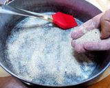 عکس مرحله 3 از دستور "کیک سیب زمینی شکم پُر" غذای سریع و خوشمزه