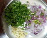 A picture of step 1 of Beetroot cutlets.