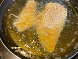Less saucy chicken Parmesan