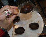 A picture of step 5 of Geode Chocolate Eggs.