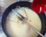 A picture of step 7 of Greek pan cake with honey.