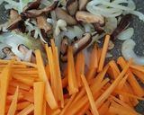 A picture of step 5 of Stir Fry Korean Inspired Glass Noodles.