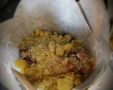 Une image de l'étape 4 de Muffins crumble framboises yuzu.