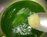 A picture of step 3 of Tri colour goli idli.