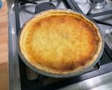 Une image de l'étape 11 de Tarte aux bananes, citron et mascarpone.