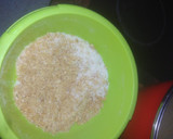 Foto del paso 2 de la receta: Falsa tarta de manzana con natillas y galletas con coco