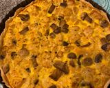 Foto del paso 5 de la receta: Quiche pollo champiñón