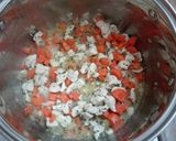 Tárkonyos csirkeragu leves recept fázis 2 fotója