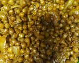 मसालेदार काले चने (Masaldar kale chane recipe in hindi) रेसिपी चरण 2 फोटो