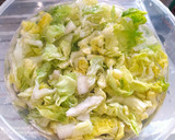 Foto del paso 2 de la receta: Ensalada de la huerta murciana y aceite de Olesa de Montserrat