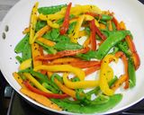 A picture of step 7 of Stir fried Veggies.