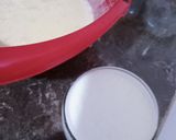 صورة لخطوة 3 من وصفة بسبوسة معسلة بذوق الليمون🍋