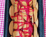 Foto del paso 3 de la receta: Pudin de galletas con fresas y flan instantáneo de vainilla