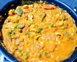 A picture of step 6 of Veg Hyderabadi Nizami Kadai.
