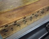Foto langkah ke 7 dari resep Lapis legit bangka motif bintik.
