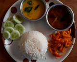 சாதம்,கெட்டி பருப்பு, உருளைக்கிழங்கு ப்ரை ரெசிபி ஸ்டேப் 6 புகைப்படம்