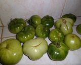Foto del paso 1 de la receta: Tomates verdes fritos (cosecha propia)